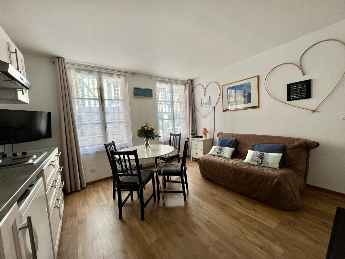 Le Pastel Lejlighed Honfleur Eksteriør billede